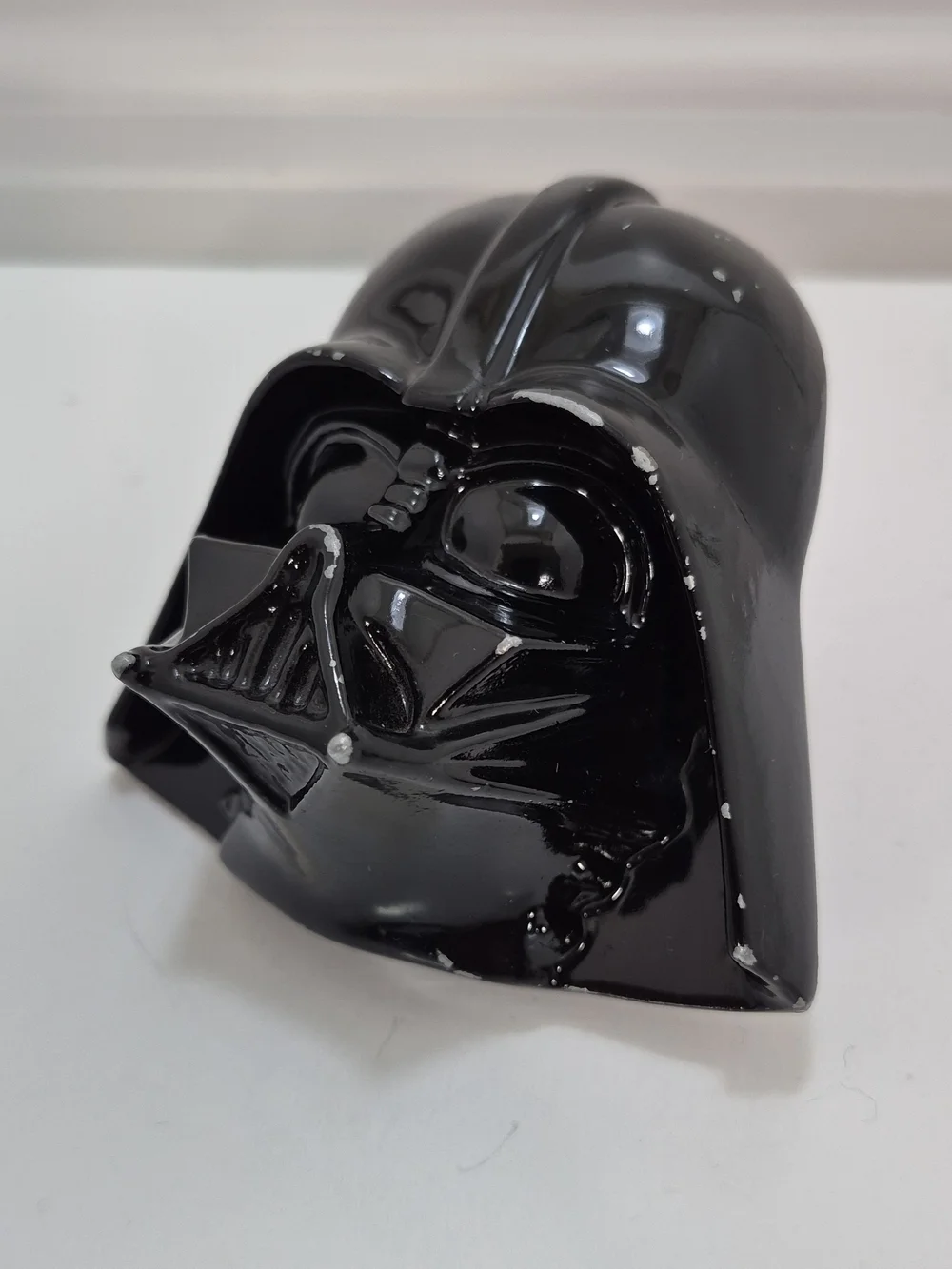 Glossy Black Helmet Belt Buckle